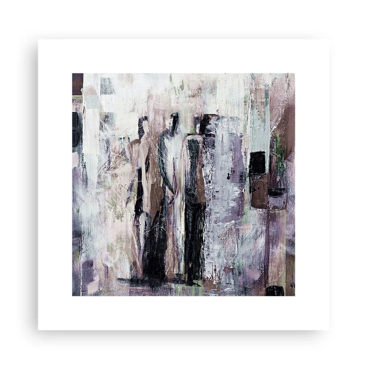Pôster - Três misteriosos - 30x30 cm