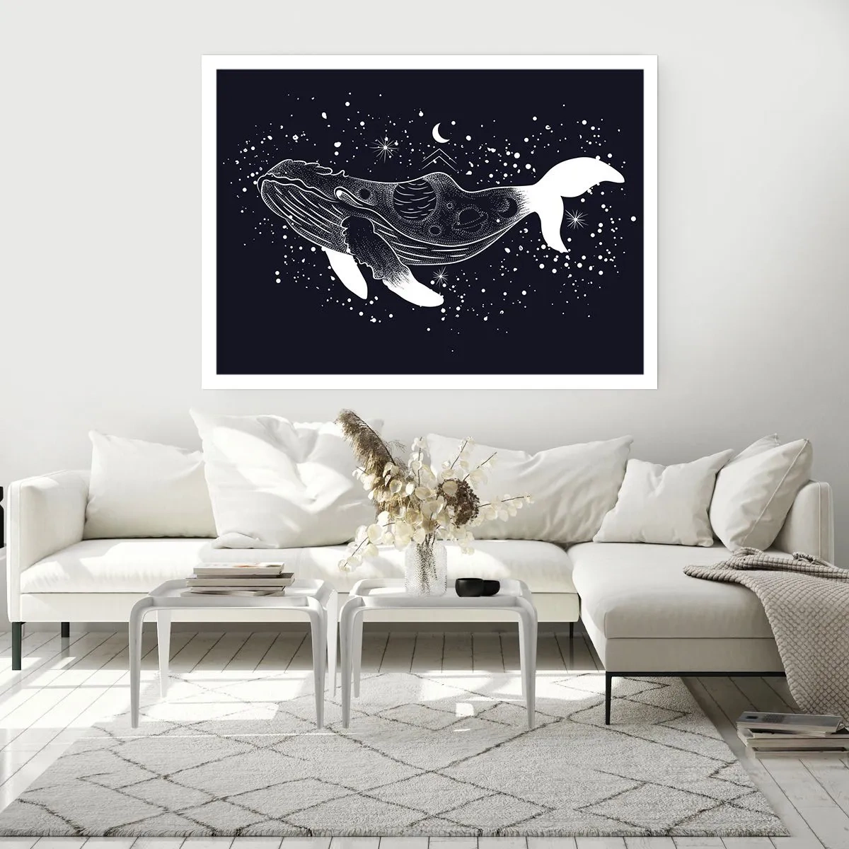 Pôster - No oceano do universo - 70x50 cm