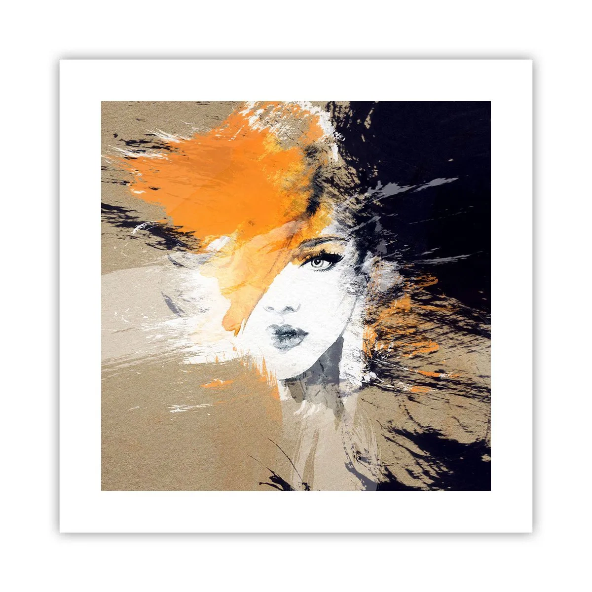 Pôster - E fez-se a luz - 40x40 cm