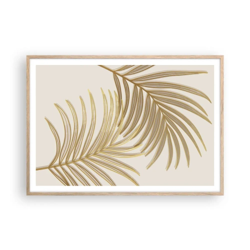 Pôster com moldura de carvalho claro - Palma de Ouro! - 100x70 cm