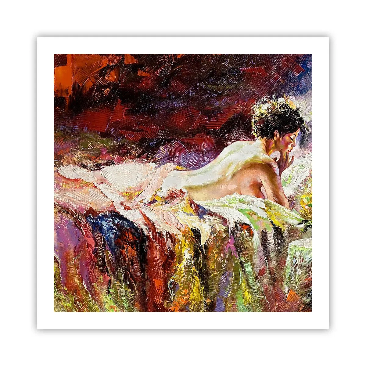 Pôster - Vênus pensativa - 60x60 cm