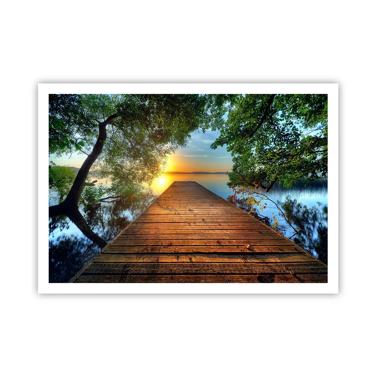 Pôster - Tome o seu tempo, sente-se - 100x70 cm