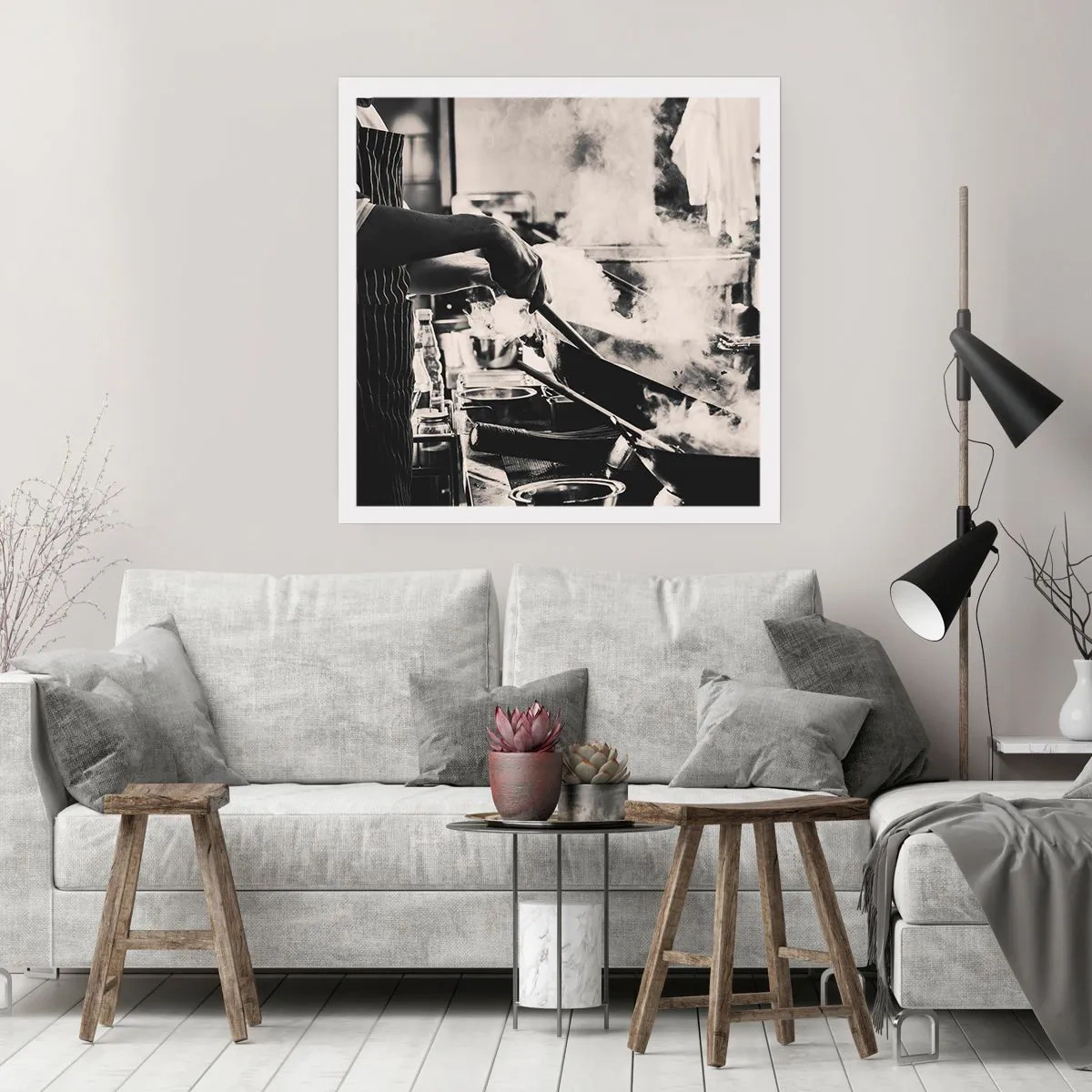 Pôster - Alquimia de sabores - 40x40 cm