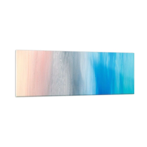 Quadro em vidro - Elementos: ar - 90x30 cm