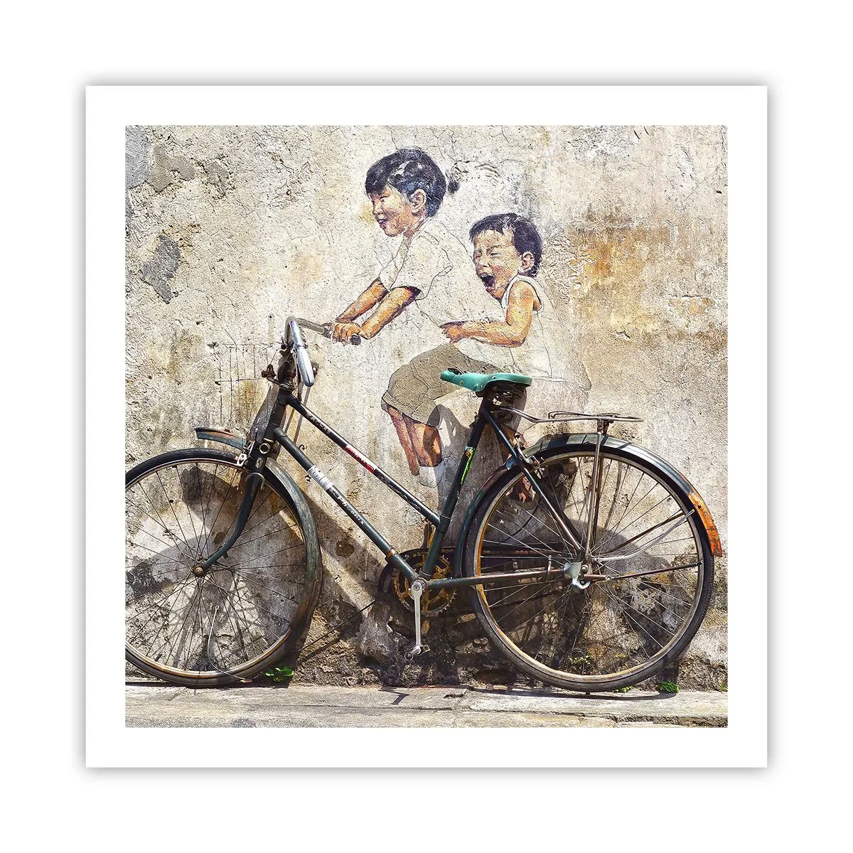 Pôster - Verdadeiro ou falso? - 60x60 cm