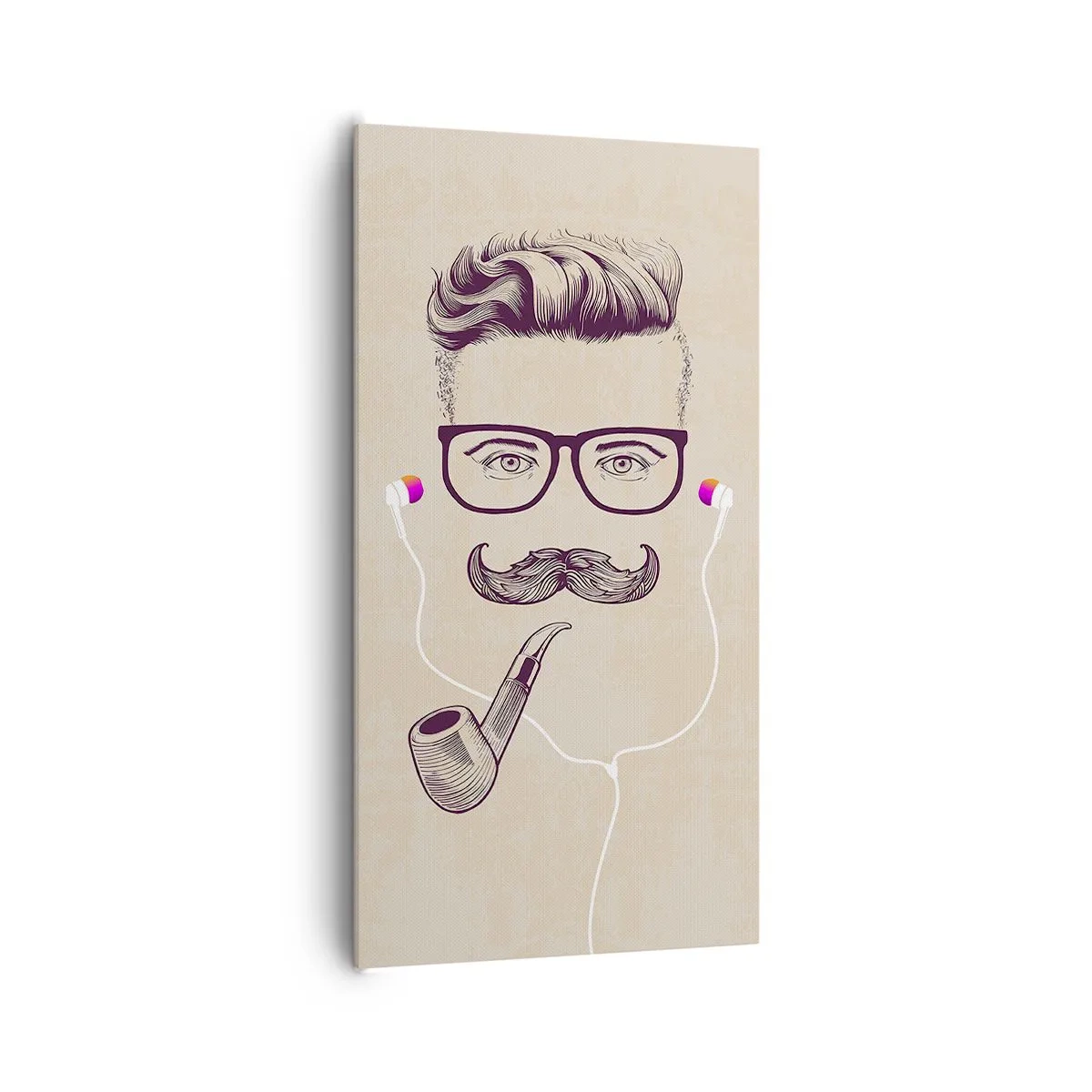 Quadro em tela - Um homem de verdade? - 65x120 cm