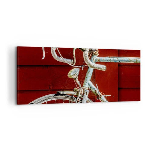 Quadro em tela - Feito para vencer - 100x40 cm