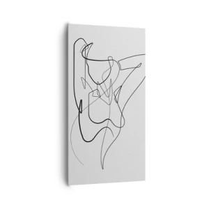 Quadro em tela - Que tipo de pessoa é realmente... - 65x120 cm