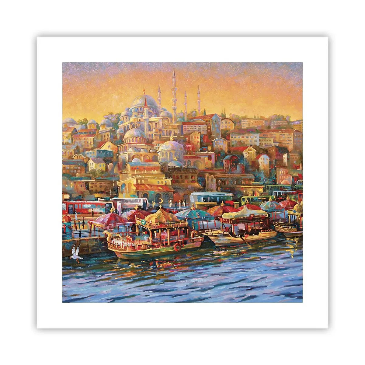 Pôster - Conto de Istambul - 40x40 cm