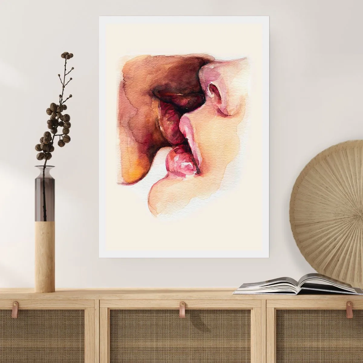 Pôster - Como a noite e o dia, a terra e o céu - 40x50 cm