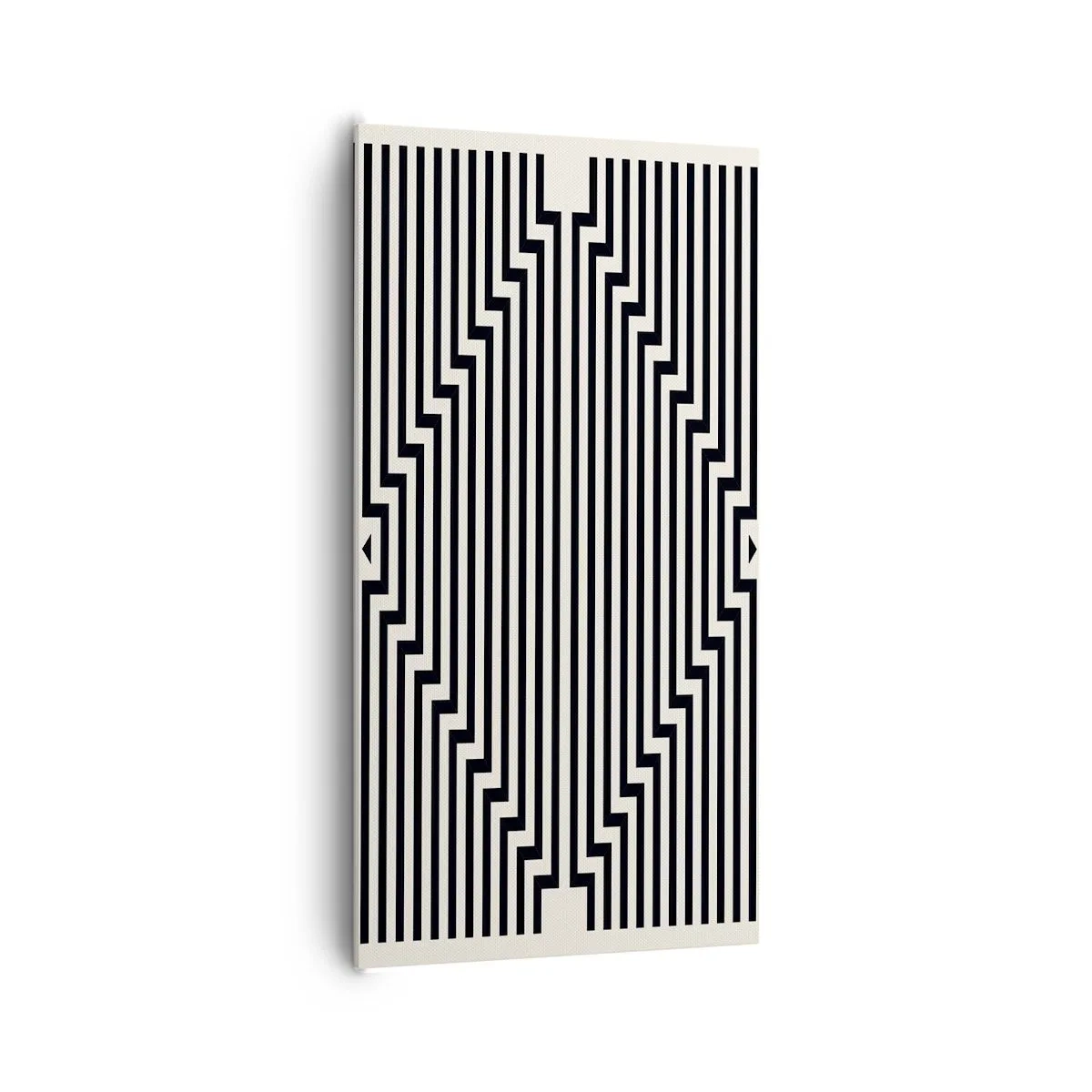 Quadro em tela - Ilusão geométrica - 65x120 cm