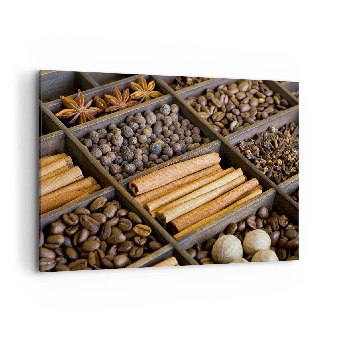 Quadro em tela - Um tesouro de aromas - 100x70 cm