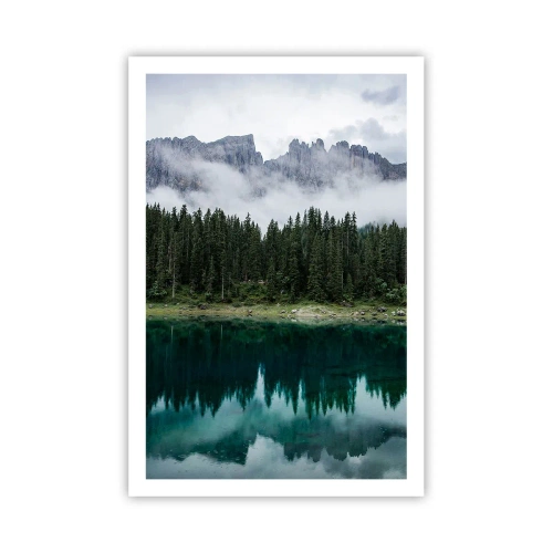 Pôster - Calma, silêncio, não vamos acordar a água... - 61x91 cm