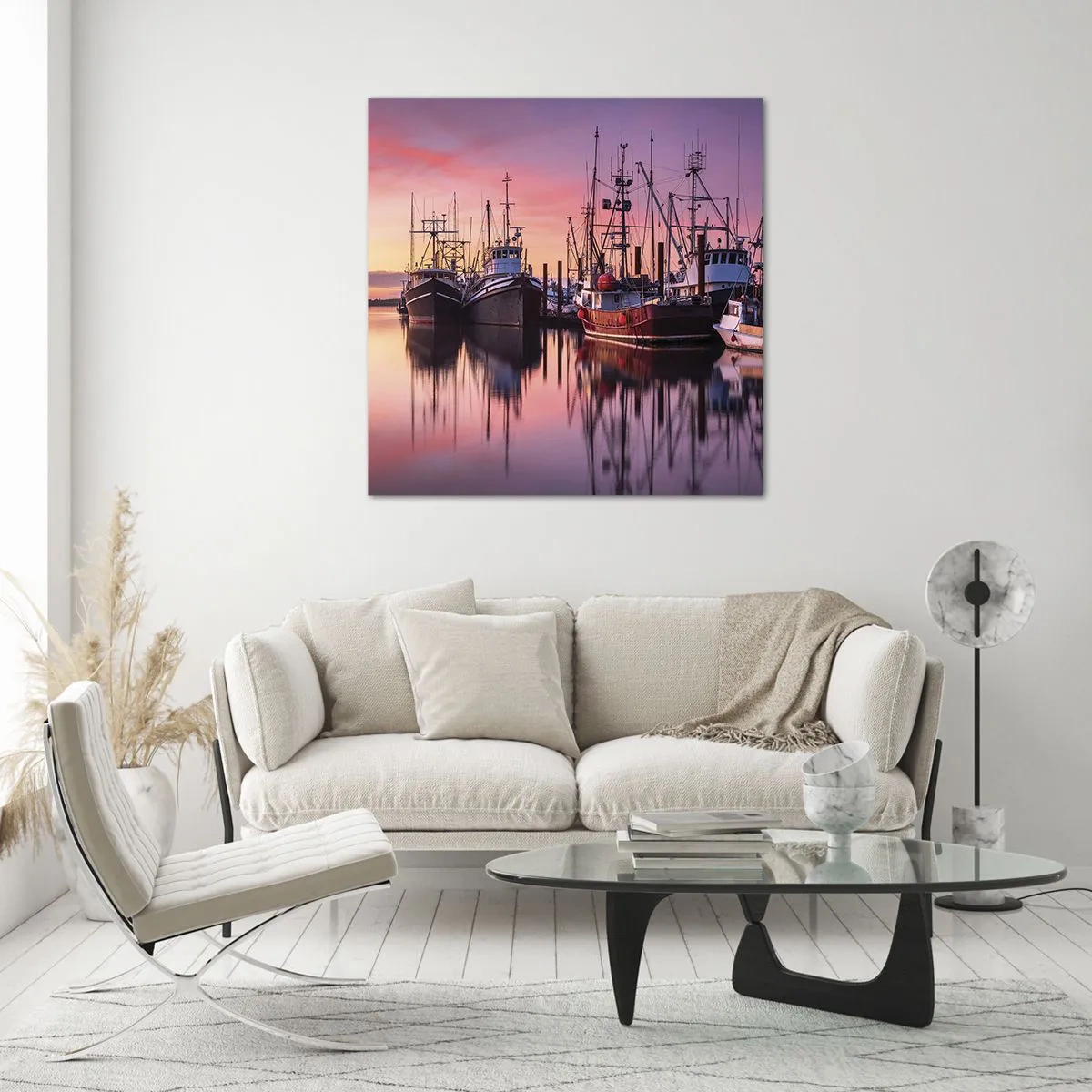 Quadro em vidro - Antes do dia seguinte - 40x40 cm