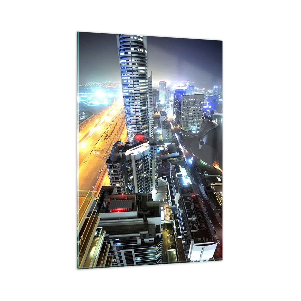 Quadro em vidro - Milagre no deserto - 80x120 cm