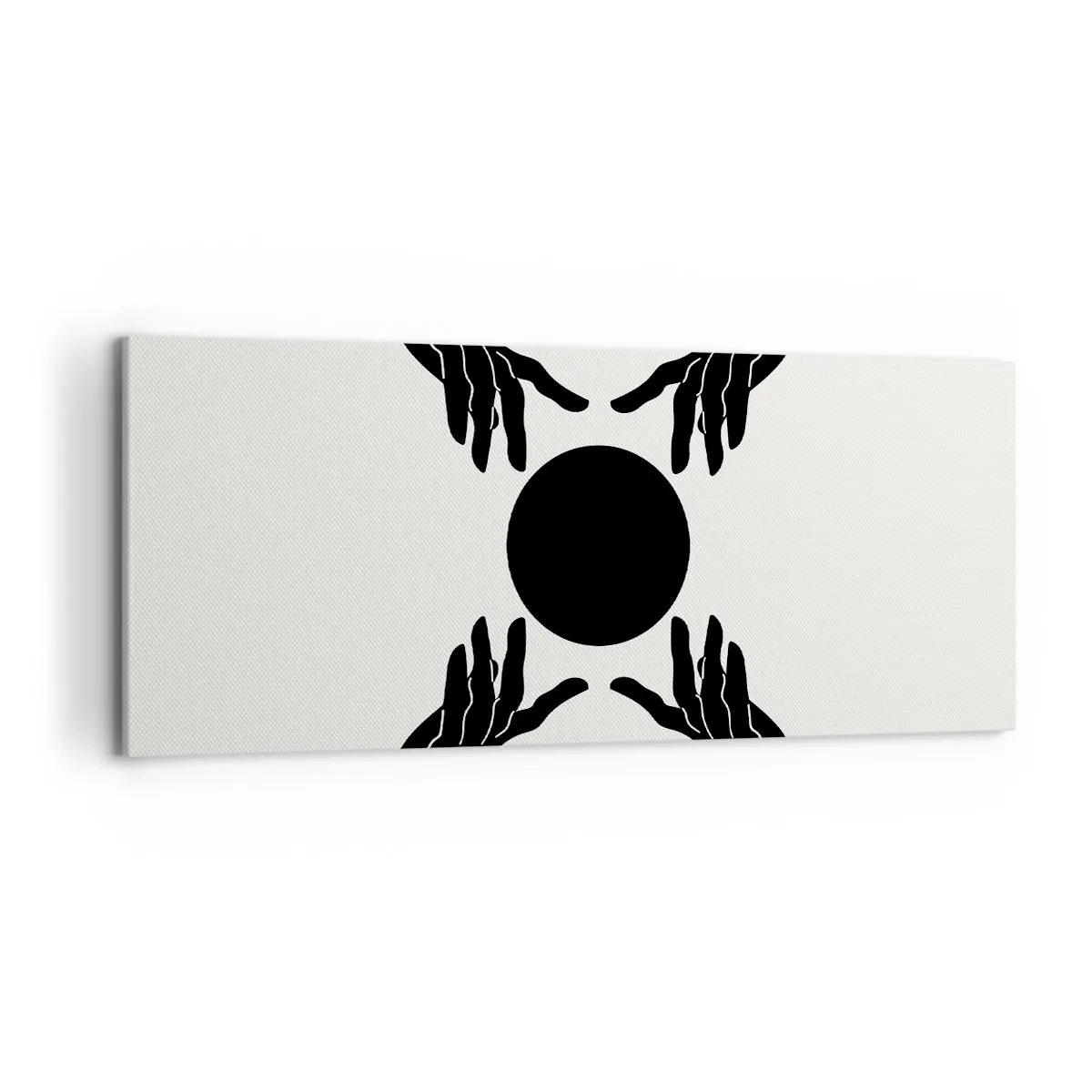 Quadro em tela - Sinal secreto - 120x50 cm