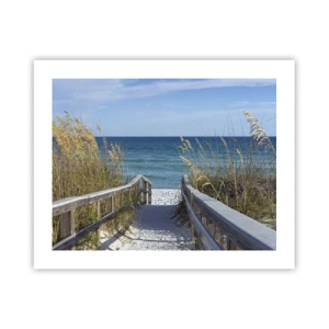 Pôster - Ao sol, ao vento - 50x40 cm