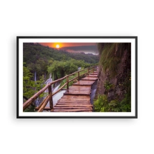 Pôster com moldura preta - Beleza inacreditável - 91x61 cm