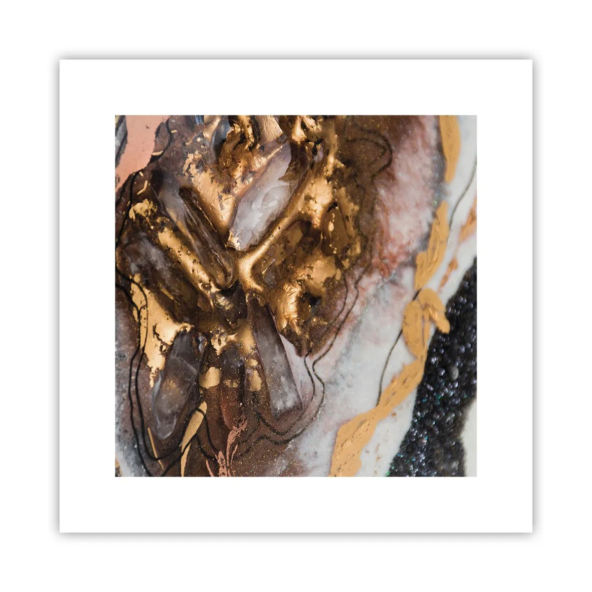 Pôster - O elemento terra - 30x30 cm
