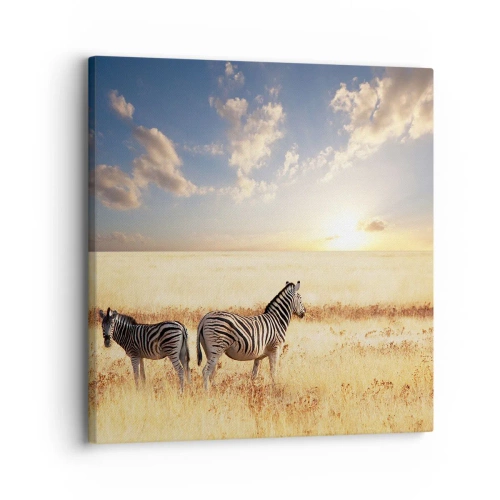 Quadro em tela - Vá embora, não perturbe - 30x30 cm