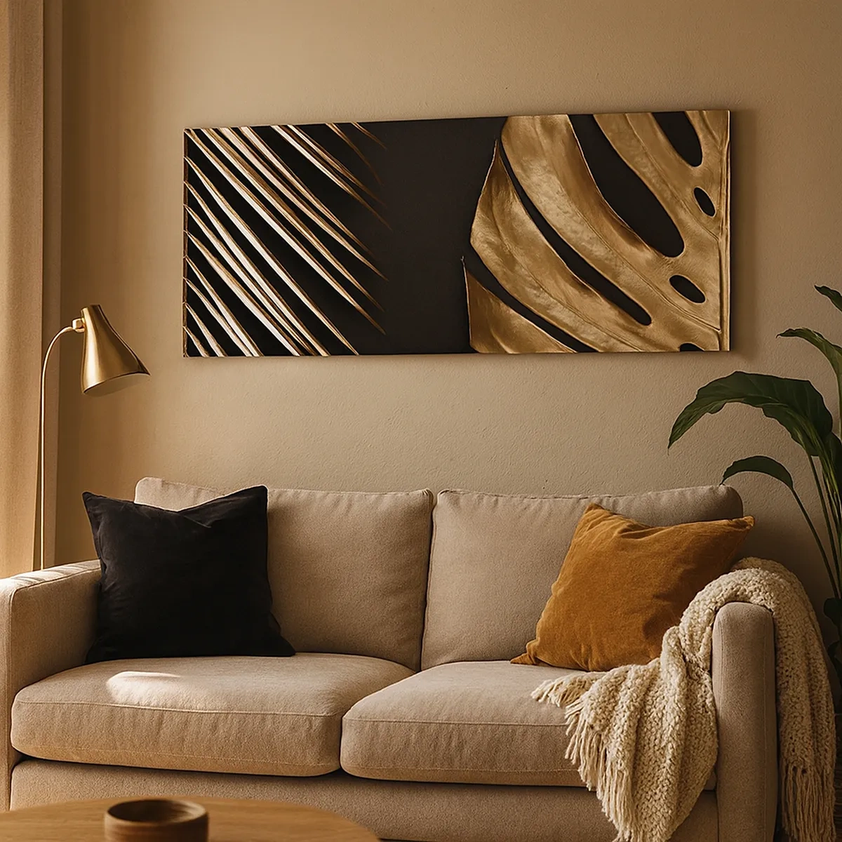 Quadro em tela - Diferentes e igualmente caros - 30x30 cm