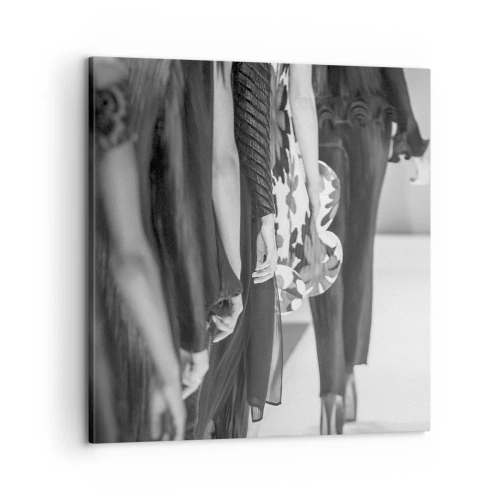 Quadro em tela - Um desfile estiloso - 60x60 cm