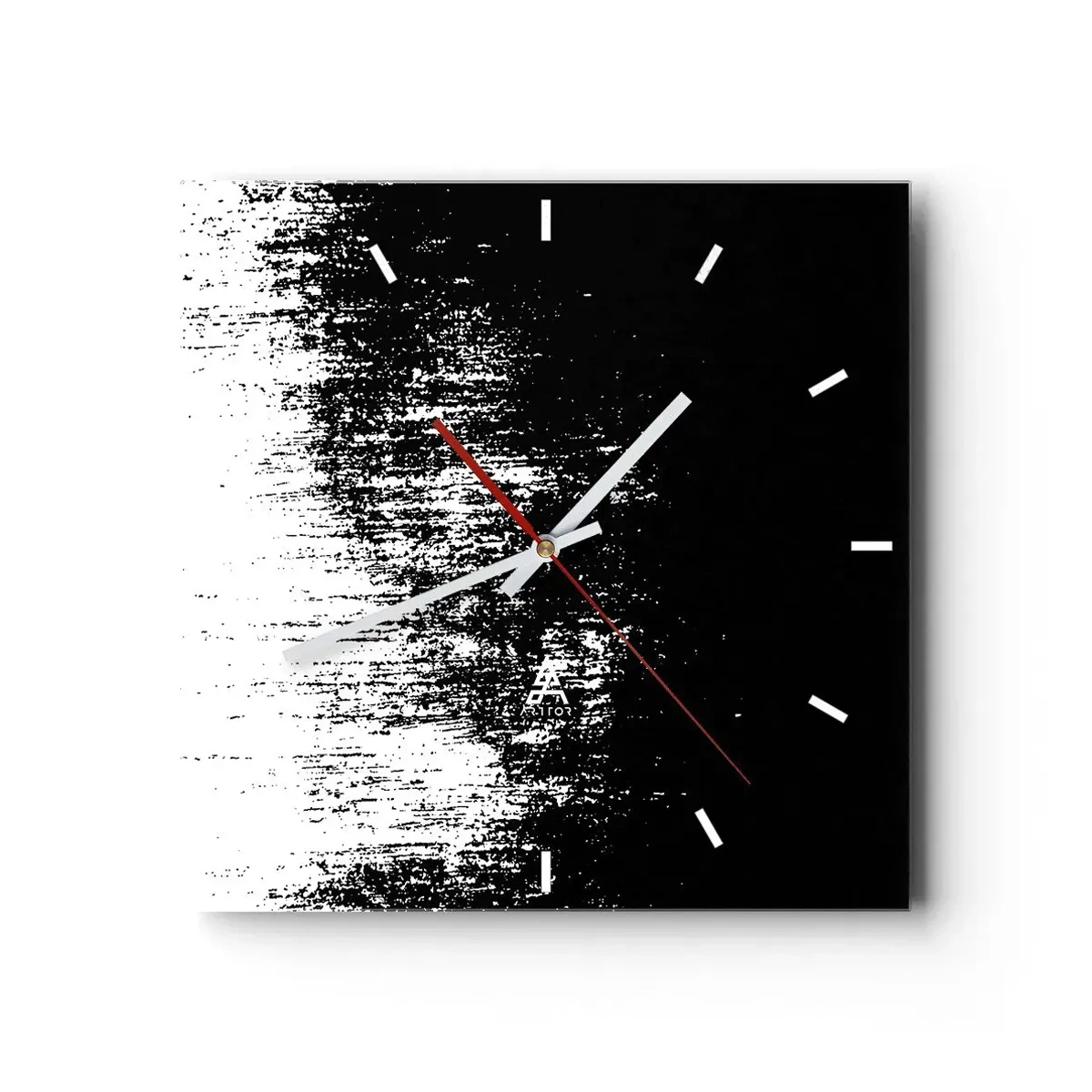 Relógio de parede - Relógio em vidro - E o vencedor é... - 30x30 cm
