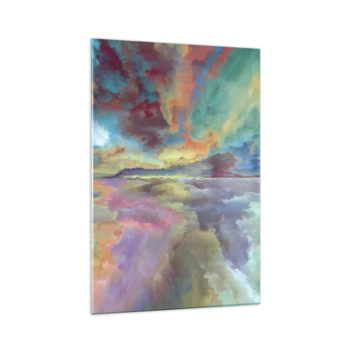 Quadro em vidro - Dois Céus - 70x100 cm