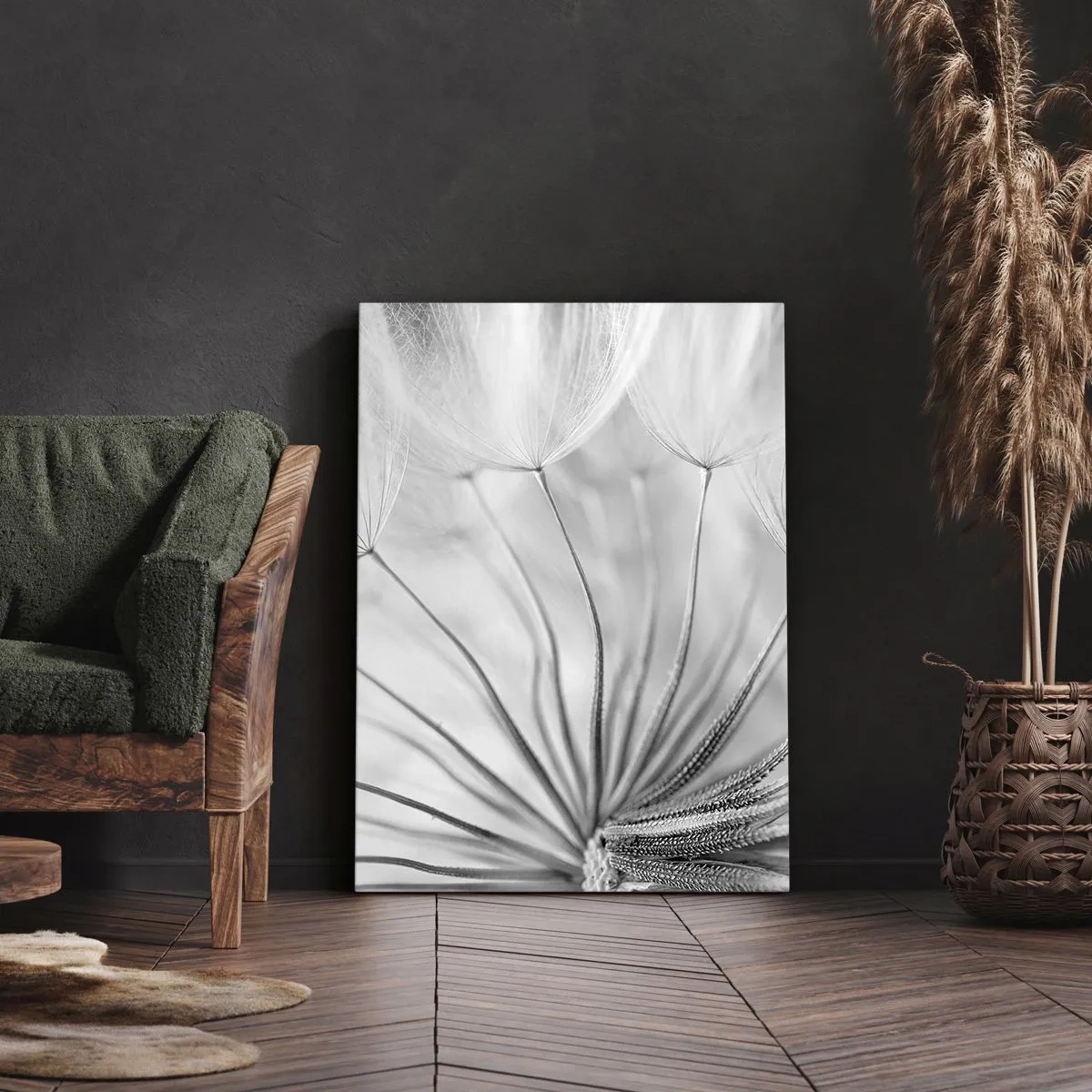 Quadro em tela - Dentes de leão, pipas - 50x70 cm