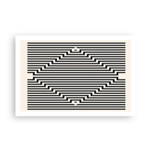 Pôster - Ilusão geométrica - 91x61 cm