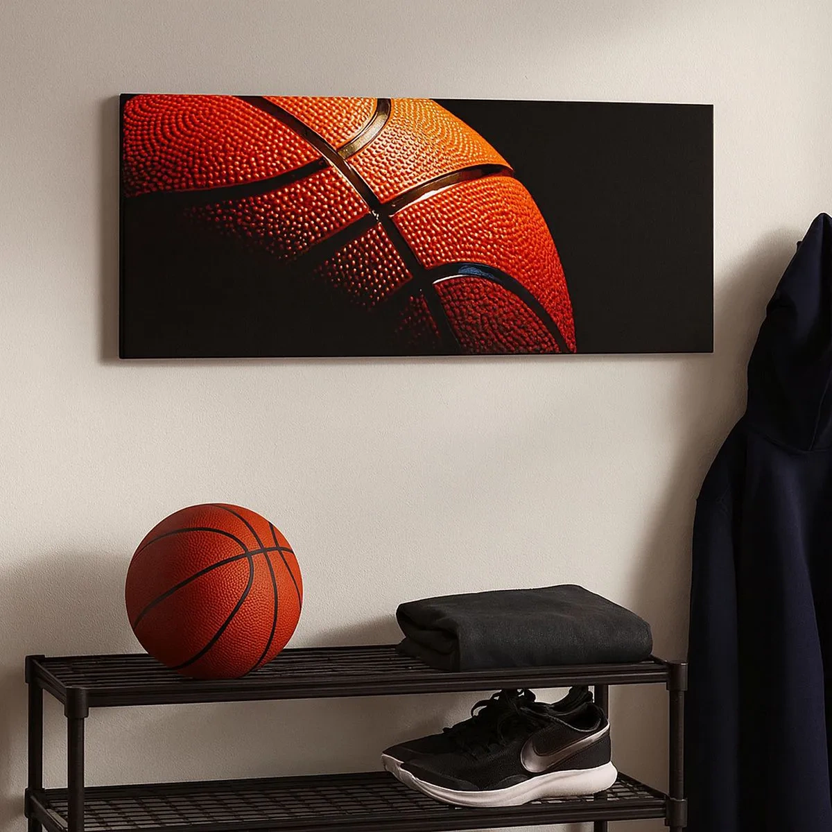 Quadro em tela - Linda como um planeta - 100x40 cm