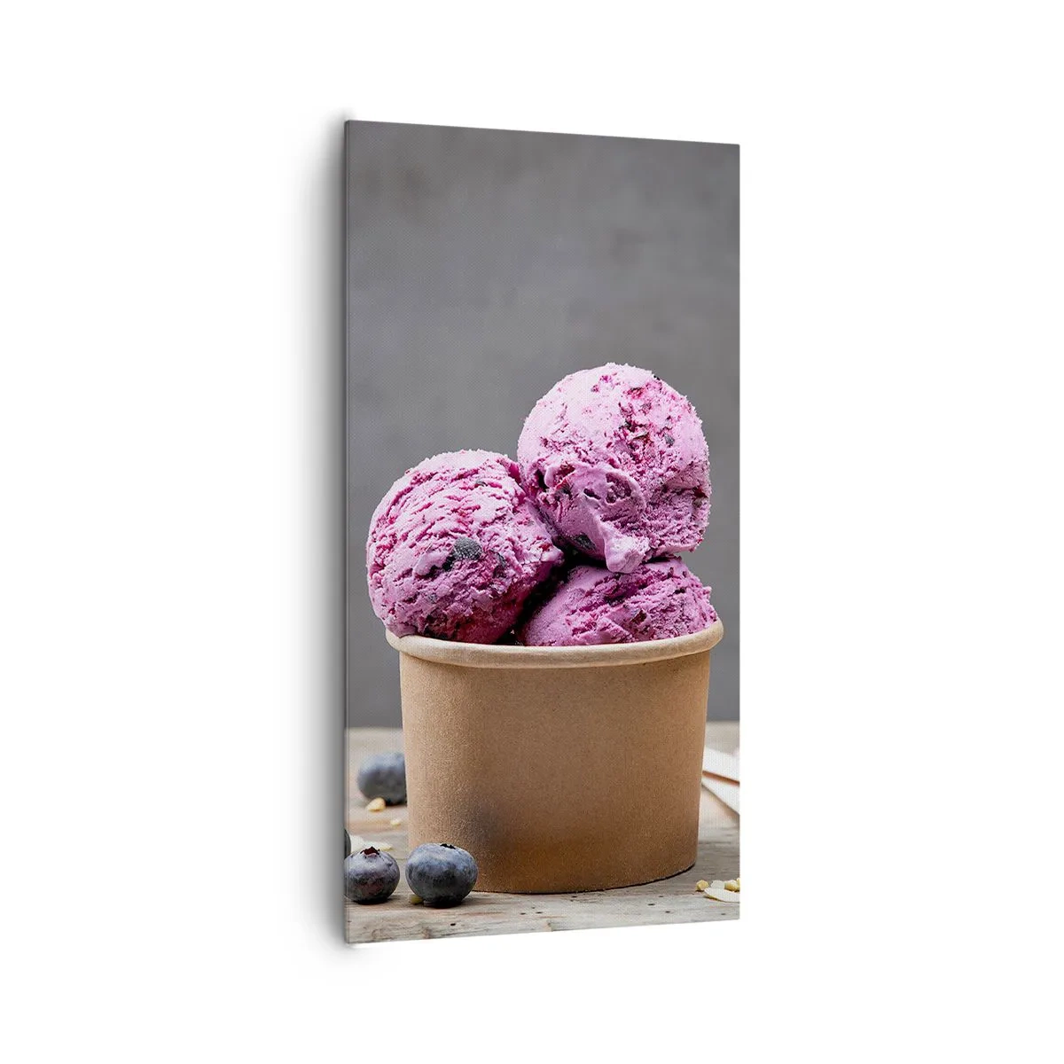 Quadro em tela - Doçura e frieza - 65x120 cm