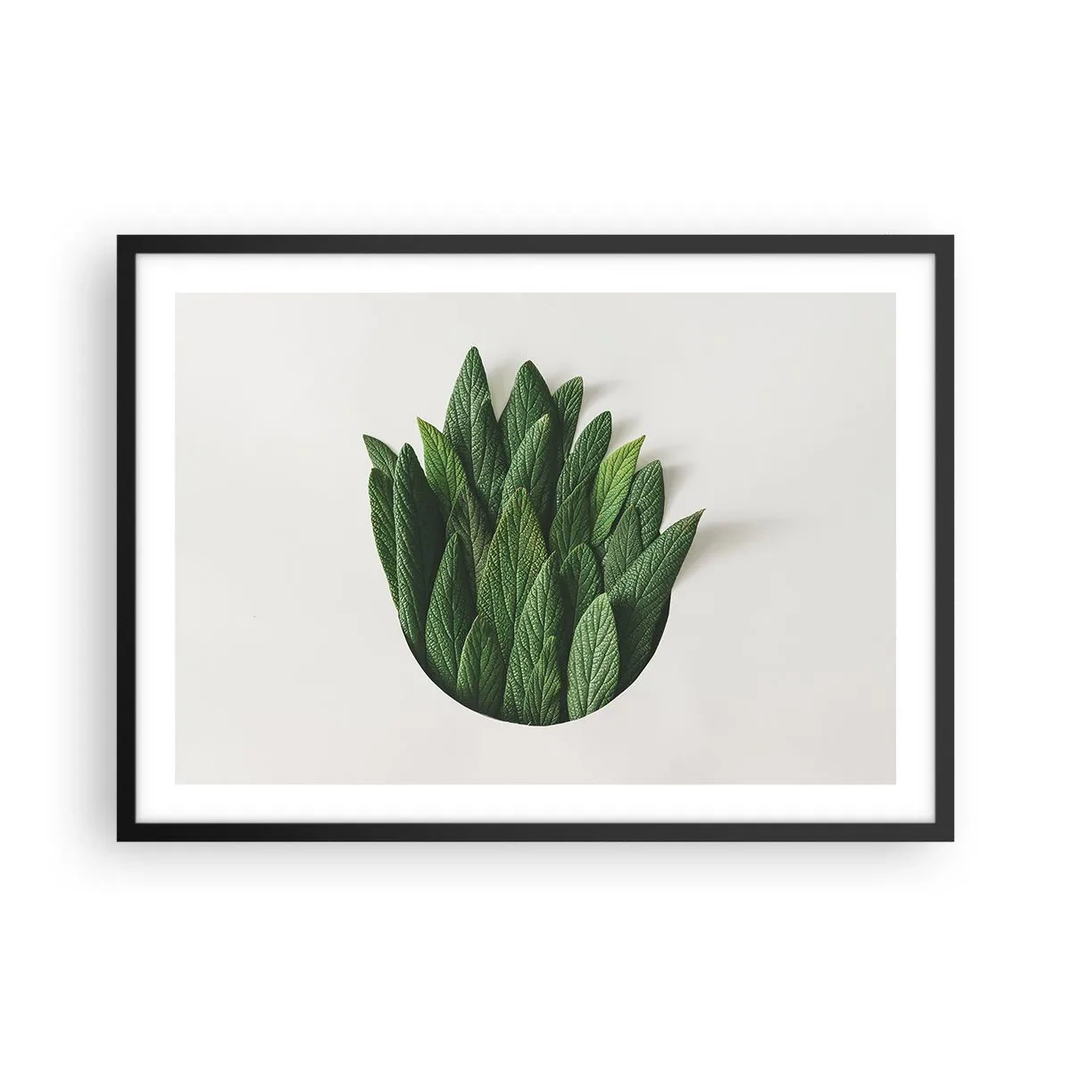 Pôster com moldura preta - Curiosidade indomável - 70x50 cm