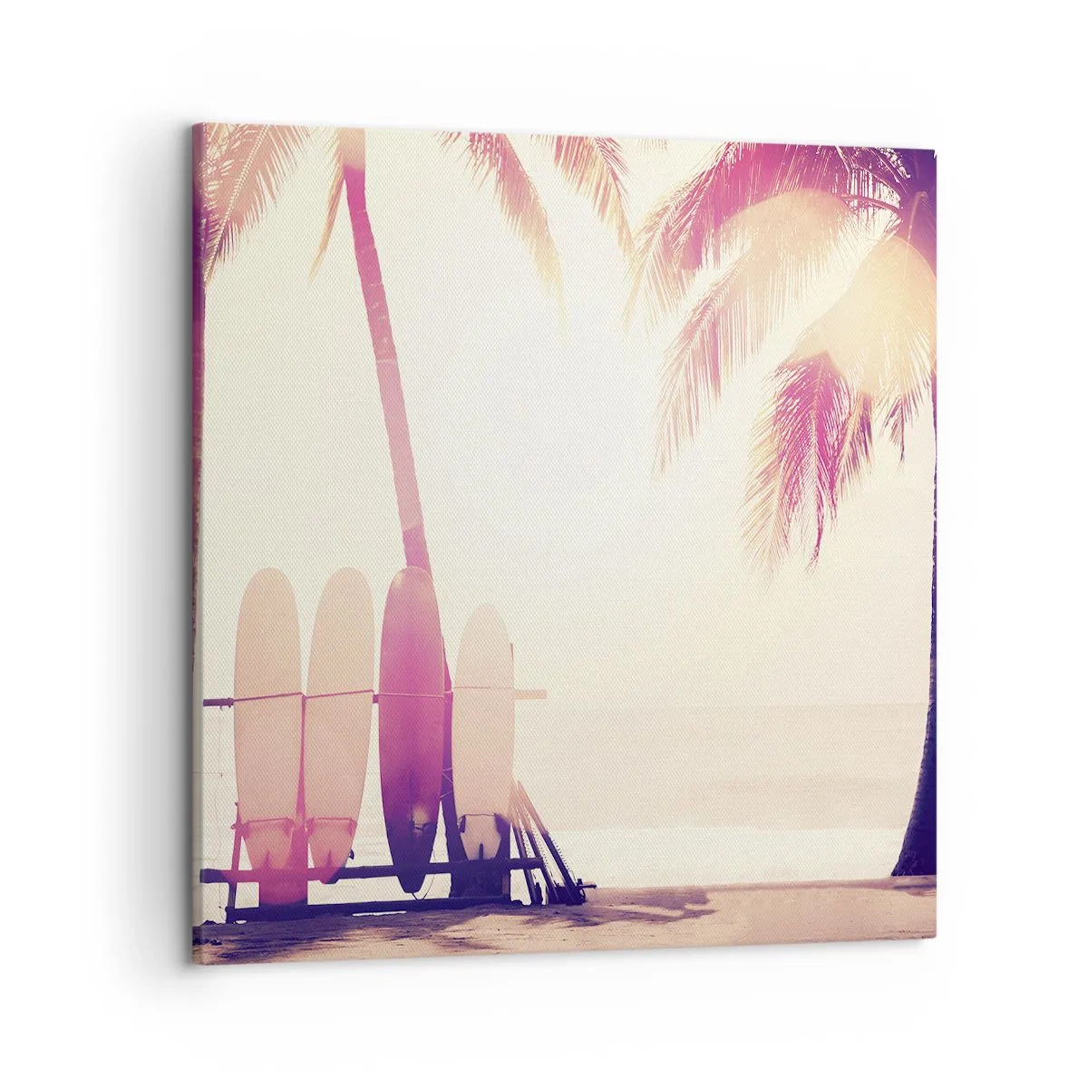 Quadro em tela - Vai ser um grande dia - 50x50 cm