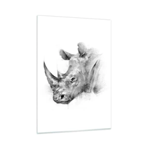 Quadro em vidro - Retrato africano - 50x70 cm
