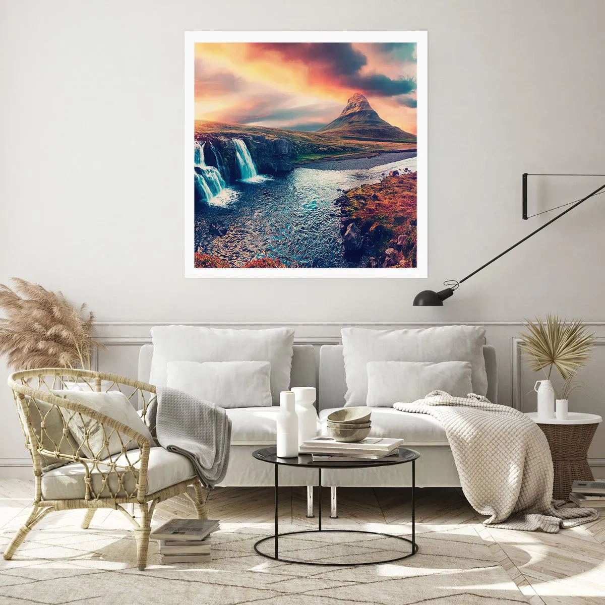 Pôster - Na majestade da natureza - 40x40 cm