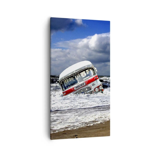 Quadro em tela - E por que a surpresa? - 55x100 cm