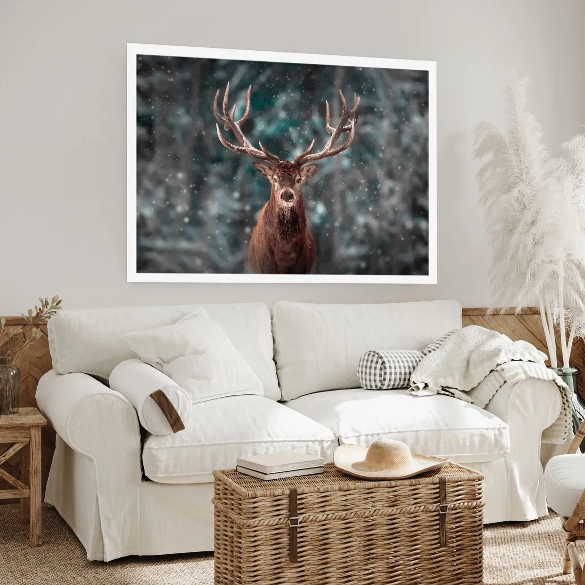 Pôster - O rei coroado da floresta  - 91x61 cm