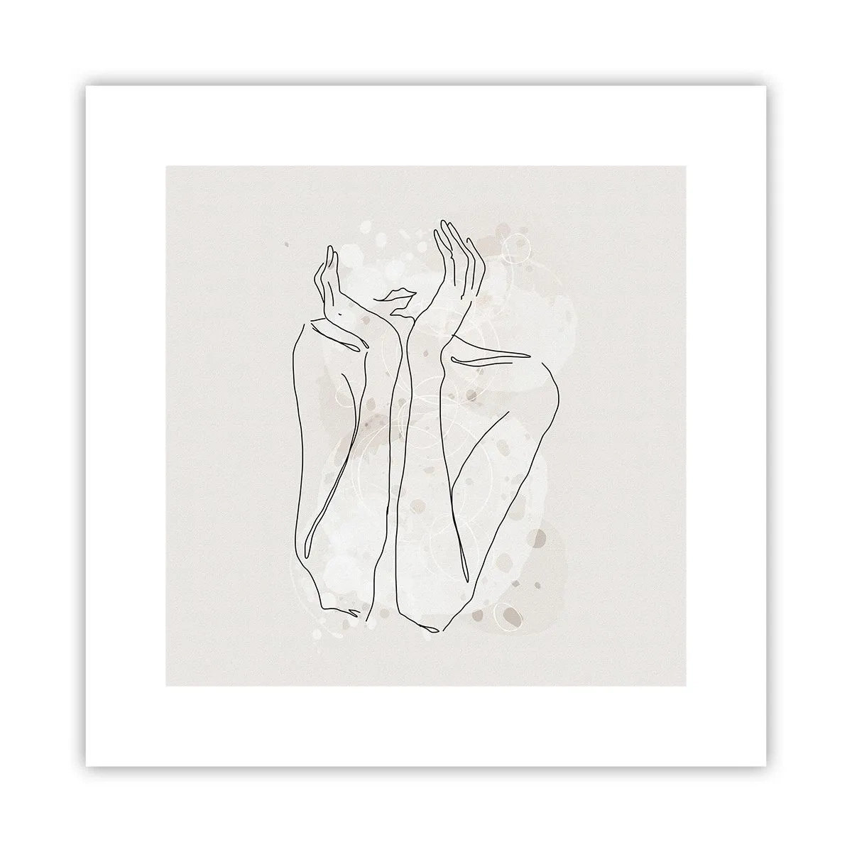 Pôster - Momento de sonho - 30x30 cm