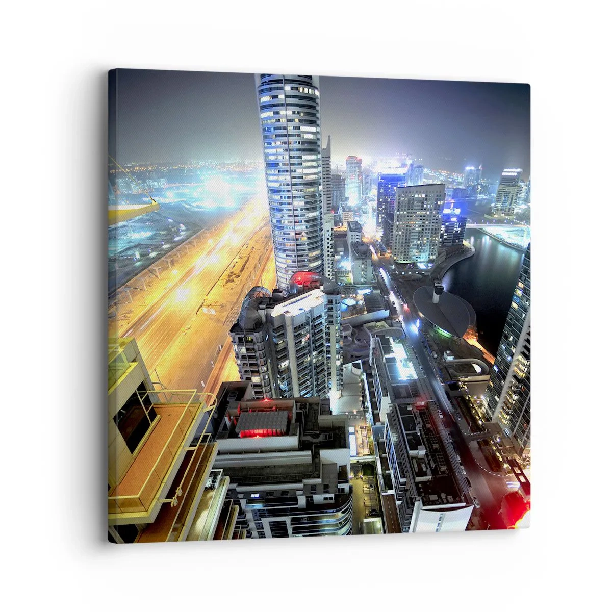 Quadro em tela - Milagre no deserto - 30x30 cm