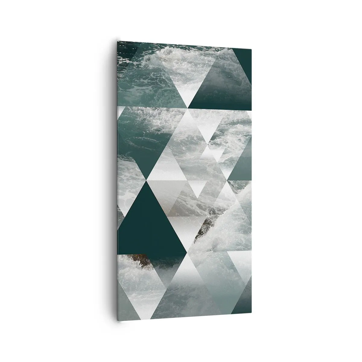 Quadro em tela - Uma perspetiva de cristal - 65x120 cm