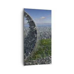 Quadro em tela - A natureza é eterna - 65x120 cm