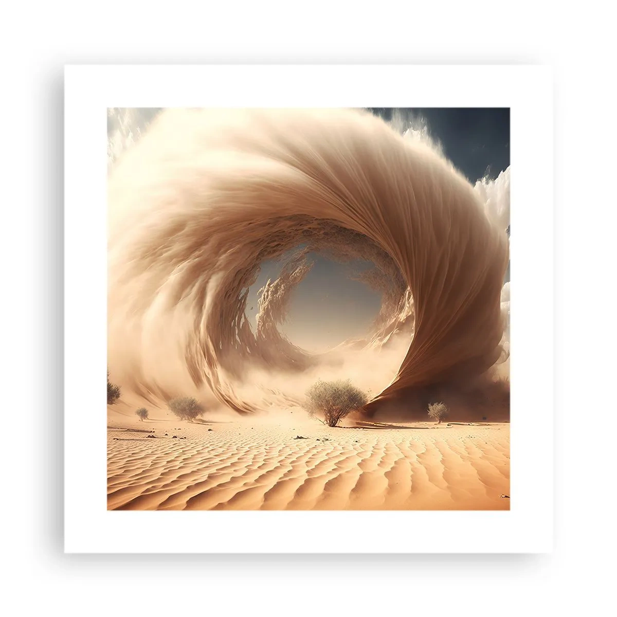 Pôster - Portal aberto - 40x40 cm