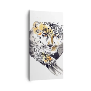 Quadro em tela - Beleza predatória - 65x120 cm