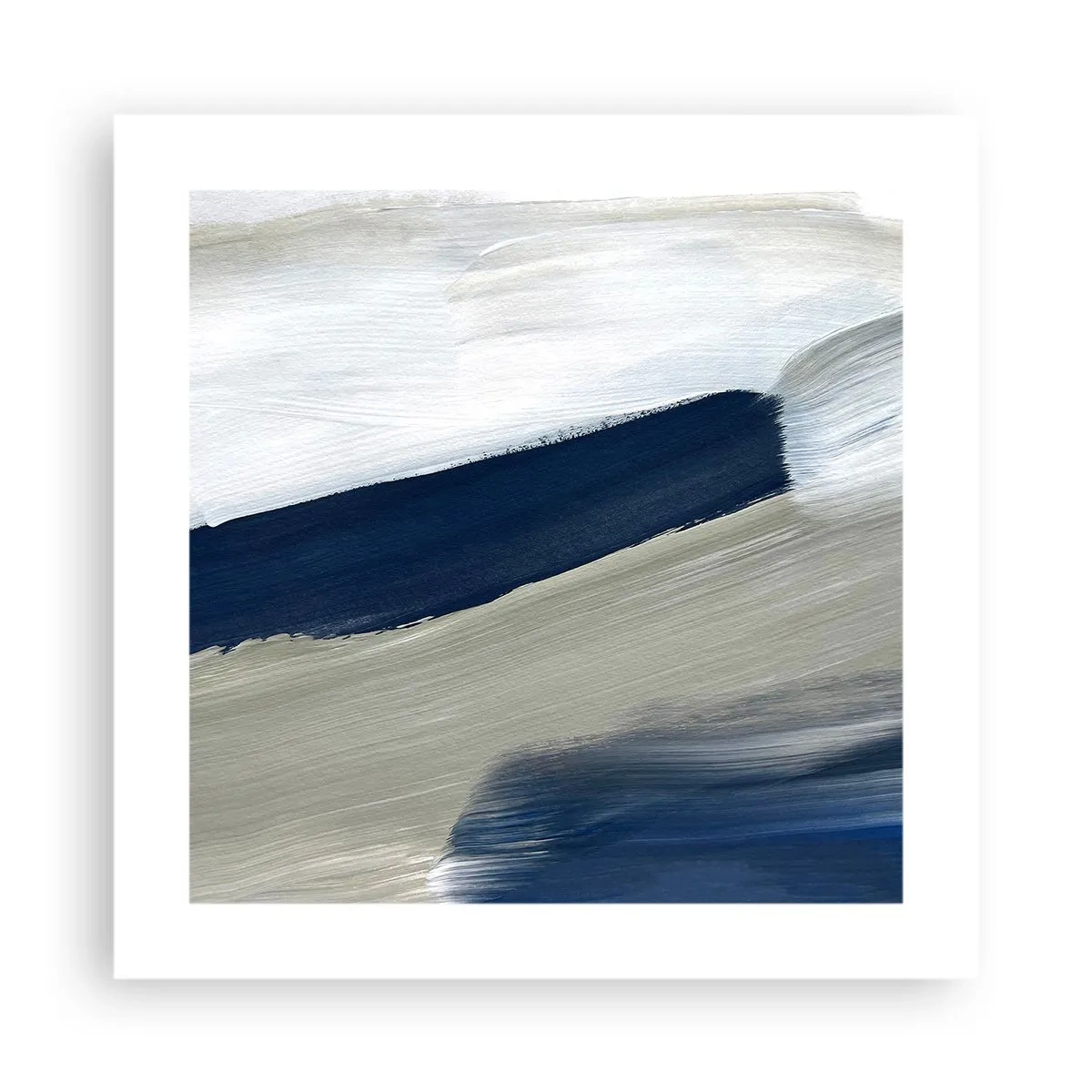 Pôster - Encontro com a brancura - 40x40 cm