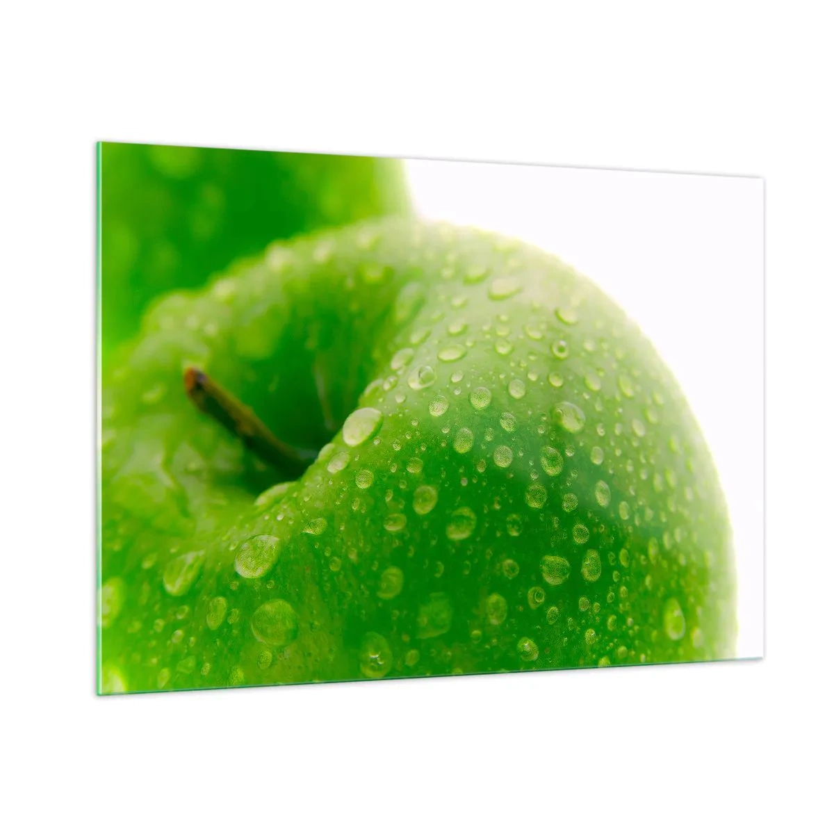 Quadro em vidro - Frescor verde - 100x70 cm