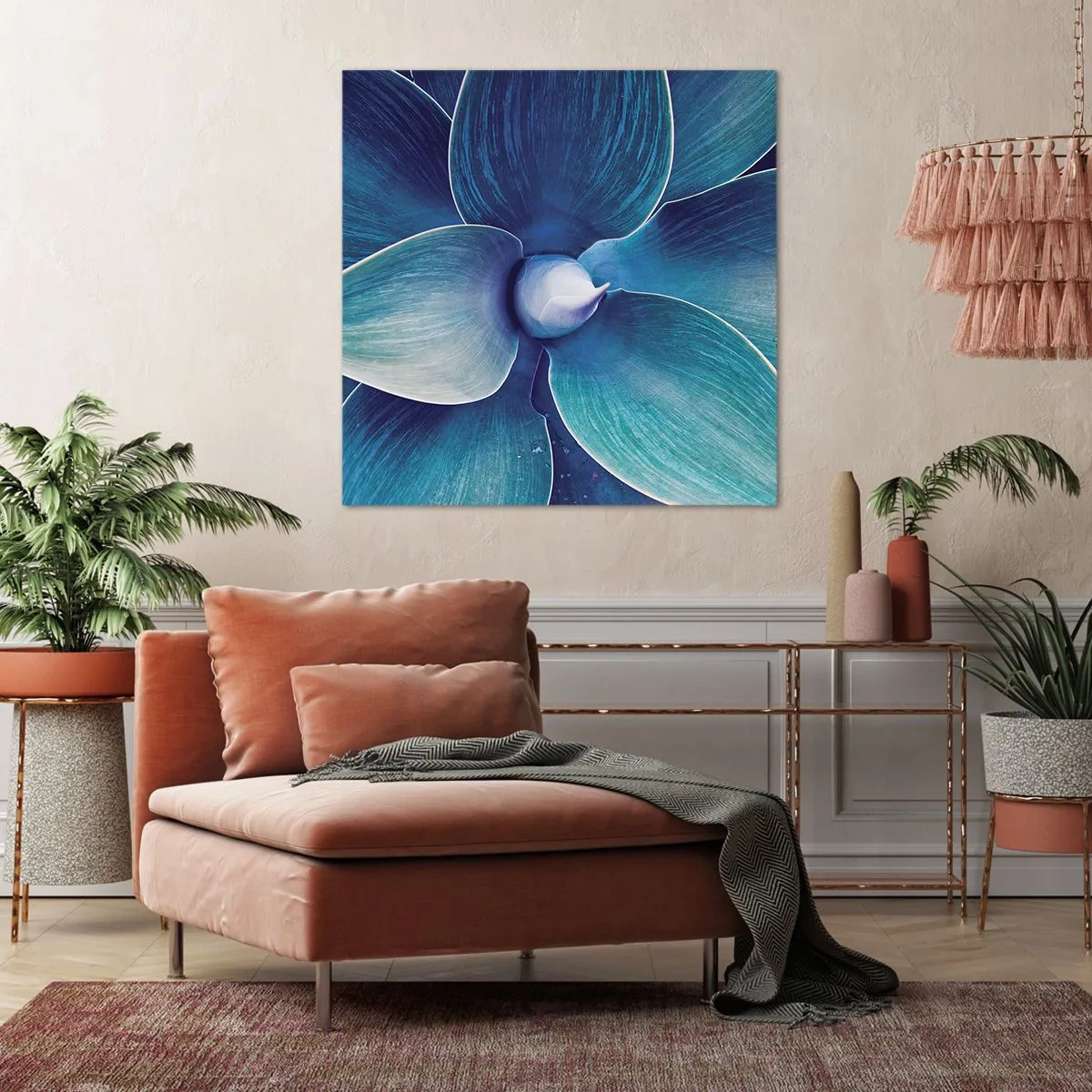 Quadro em tela - O azul do céu - 30x30 cm