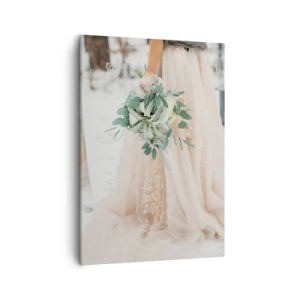 Quadro em tela - E viveram felizes para sempre - 50x70 cm