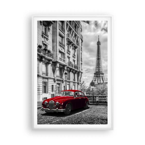 Pôster em moldura branca - Predador na cidade - 70x100 cm