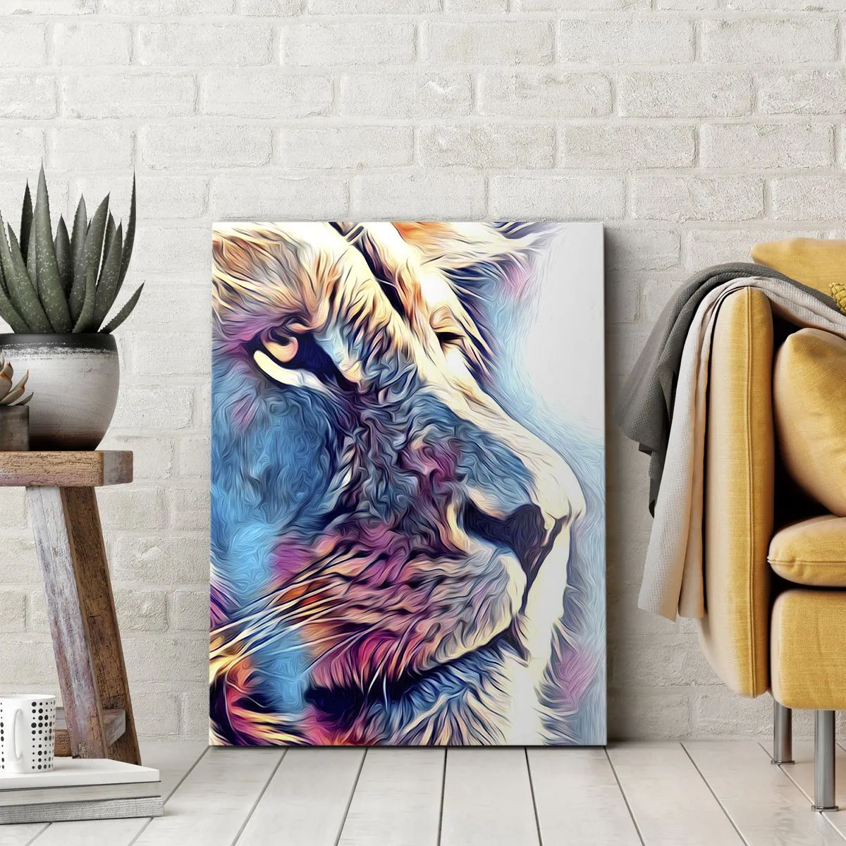 Quadro em tela - A sabedoria da natureza - 50x70 cm